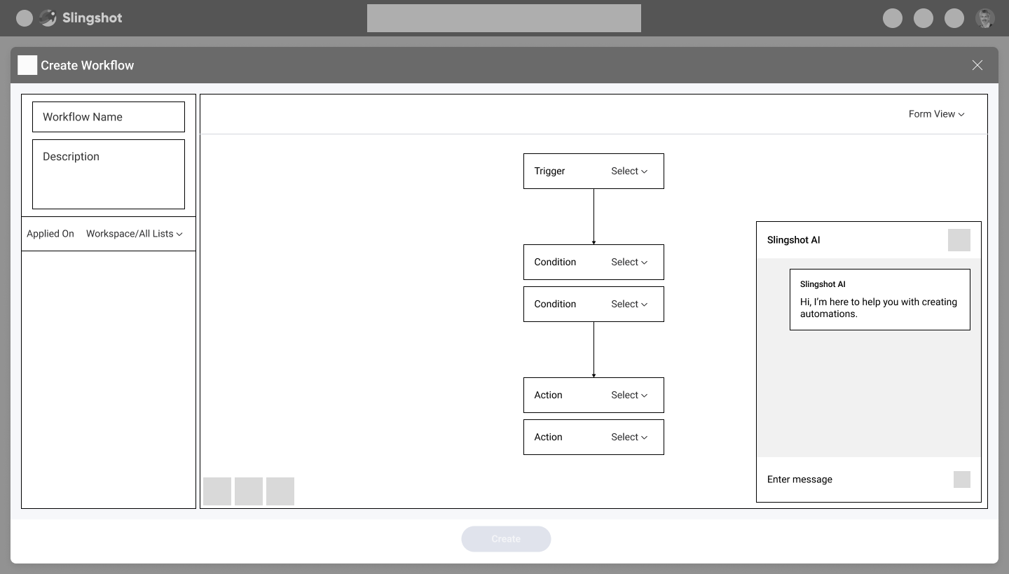 Wireframe variation 3